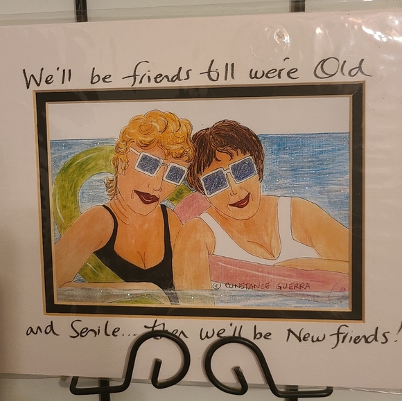 Humorous Girlfriend Art by Constance Guerra - Picture 1 of 4